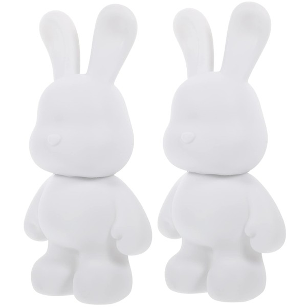 Didiseaon Unfinished Coloring Coin Bank for Boys and Girls 2pcs