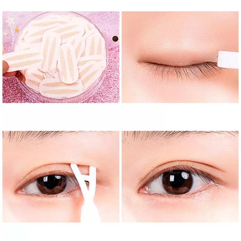 Mafab Pegatinas Adhesivas Levanta Párpado Caído Beige 150 Pares F