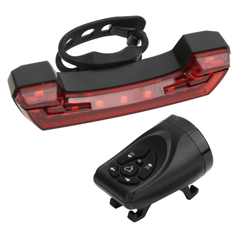 LED Bicycle Wireless USB Charging Smart Rear Light Turn Signal