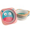 ZEAYEA 6 Pack 10 Oz Small Bowls, Durable Cartoon Bowls