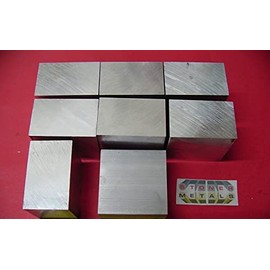 6 Pieces 1-1/4" X 2" Aluminum 6061 Flat Bar High-Strength Aluminum Sheet Metal 2" Long Plate Mill Stock T6511 for Crafting and Engineering Versatile Craft Metal Sheets for Indoor and Outdoor Use