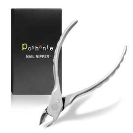 Poshante Nail Clipper, Nipper, Thick Nails, Rolled Nails, High Quality, For Fingers, Toes, Popular, Stainless Steel, Nail Care, Elderly People, Professional Specifications