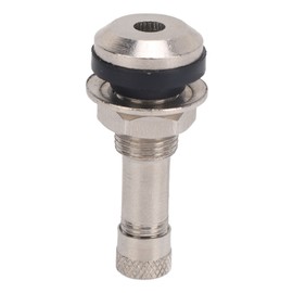 TR416 Tire Valve Stem 1.5 Inch Chrome Plated Clamp In Valve Stem for 0.453in 0.625in Valve Holes Universal