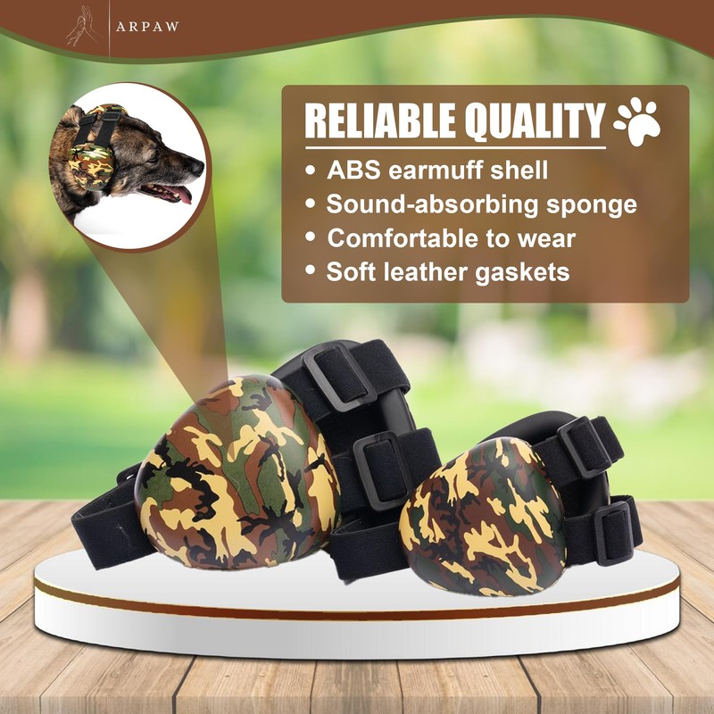 ARpaw Dog Ear Muffs for Noise Protection 30db - Dog