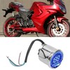 Speedometer 0‑160KM/H LCD Digital LED Speed Gauge for Motorcycle 12V