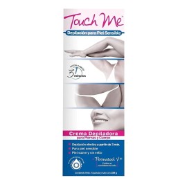 Crema Depiladora Touch Piel Sensible Piernas Cuerpo