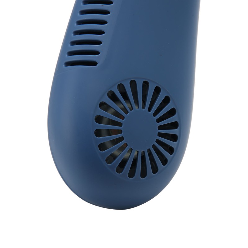 Bladeless Neck Fan USB Charging LED Digital Display 3 Speeds