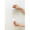 Sumikko Gurashi Reel Key Chain Shirokuma Falling