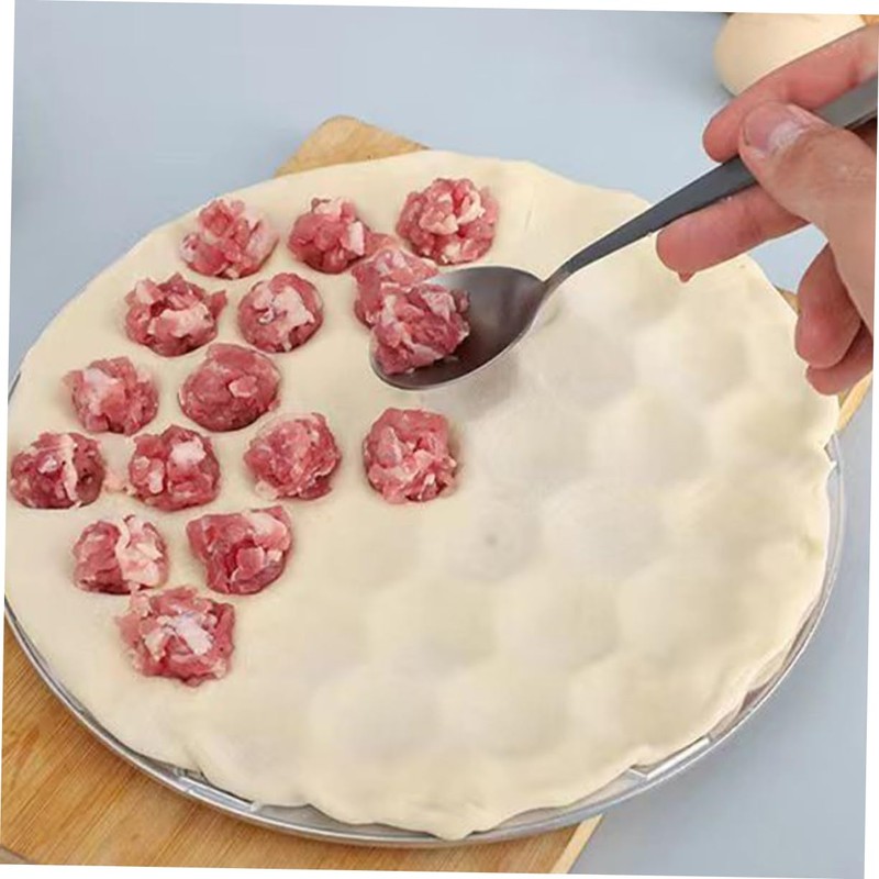 Mobestech 2Pcs Aluminum Dumpling Mold Versatile Ravioli Maker for Wontons