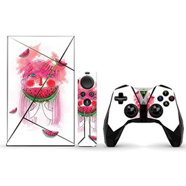 MightySkins Skin Compatible With NVIDIA Shield TV (2017) wrap cover sticker skins July Watermelon