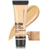 Boobeen Base Maquillaje Cobertura Total Corrector Líquida Cremosa Mate Ligera