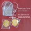 50pcs Coin Collector Sleeves Single Pocket Coin Collecting Storage Pouches