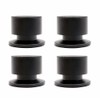 Flushbay 4-Piece Set Insulator Spikes Alloy+Brass Speaker Spike Holder Height