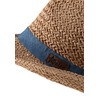 Sterntaler Boys Kids Straw Hat with Grosgrain Ribbon Hat, beige,