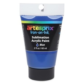 Artesprix Iron-on-Ink Sublimation Acrylic Paint, Blue, 2 Fl Oz