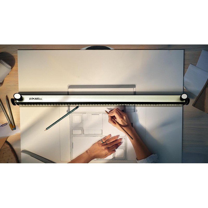Proartek PK00015 Model PXB24 Portable Drafting Drawing Board 18" x