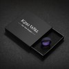 King Will Silicone Wedding Rings For Men, Two-Tone Purple Rubber