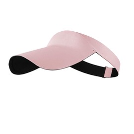 TZ Promise Women Men Seamless Neoprene Sun Visor with Stretch Band for Adjustable for Running Tennis Golf Sports (US, Alpha, Large, X-Large, Dusty Pink)
