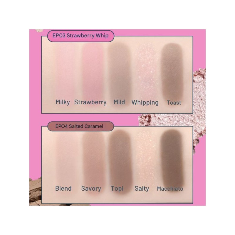 FWEE Pocket Eye Palette 6.6g, Color:EP04 Salty Caramel
