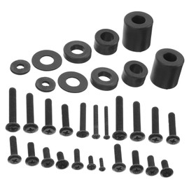 Mikinona 1set Tv Mounting Hardware Iron Screws Accessories for Tvs up Easy to Install Compatible Mounts Secure Wall Mount Black