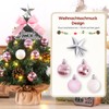 Mini Christmas Tree, Small Christmas Tree with LED Lighting, Artificial
