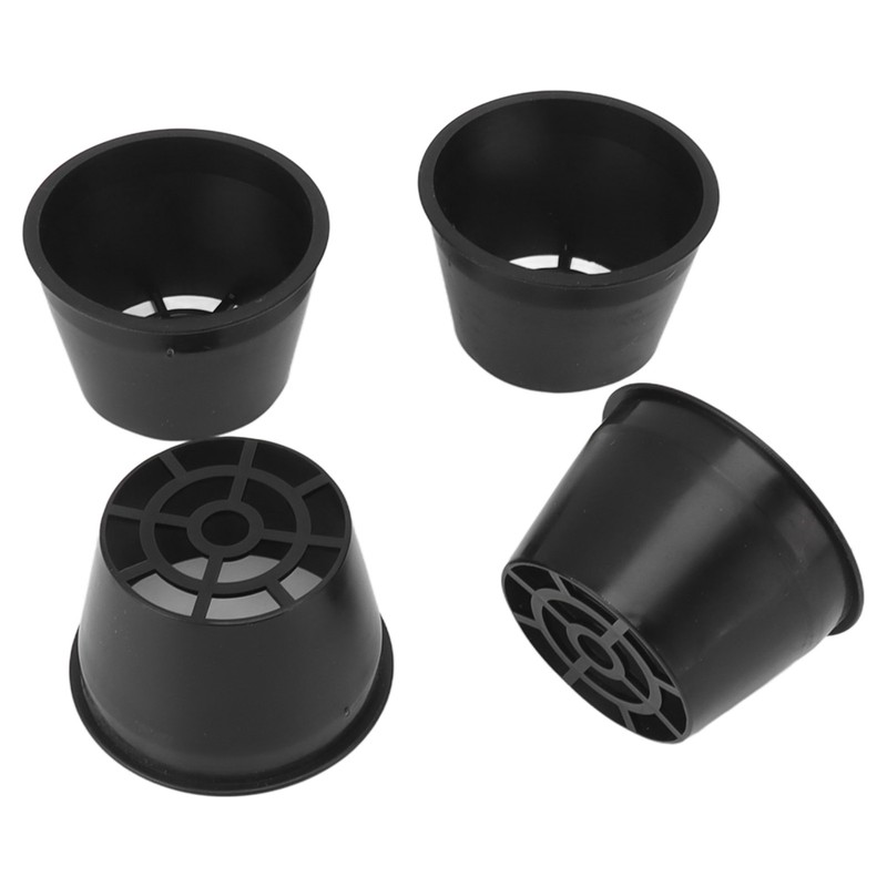 100 Set Hydroponic Grow Baskets Sponges Circular Planting Baskets Plant