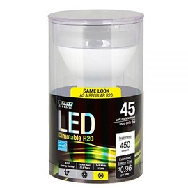 Feit Electric R20DMLEDG32 7.5 Watt Dimmable R20 LED Light Bulb