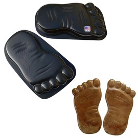 AUTUMN Footprint Stepping Stone Mold, Concrete Cement Mold, DIY feet Walkway Stepping Stones, Footprints for Garden, Garden Decor Mold