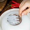 Small Bean Jelly Scraper,Cold Jelly Grater,Stainless Steel Jelly Scraping Scraper,Chinese