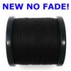 Reaction Tackle Braided Fishing Line NO Fade Black 25LB 1000yd