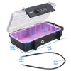 MRY Portable Safe Box Translucency Combination Security Case LockBox with