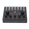 USB Live Sound Card Sound Mixer, Portable Voice Changer Stereo