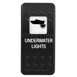 CARLING TECHNOLOGIES OTRATTW Carling Tech Contura II Rocker only, UNDERWATER LIGHTS, WHITE LENS