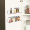 joeji's Kitchen Spice Rack, Wall Shelf, Metal, 2 Pieces, Kitchen