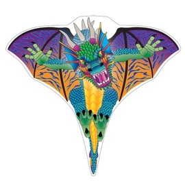 X Kites Dragon 28 Blade Poly Dragon Kite, 28 Inches Tall