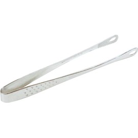 Senmudo Tabletop Tongs, 5.9 inches (150 mm), Silver