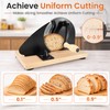 Manual Bread Slicer for Homemade Sourdough Bread, Adjustable Thickness Hand