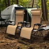 Caravan Canopy Infinity Zero Gravity Steel Frame Patio Deck Chair,