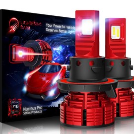 LIGHTENING DARK H13 Fog Lamp, 800% Brighter