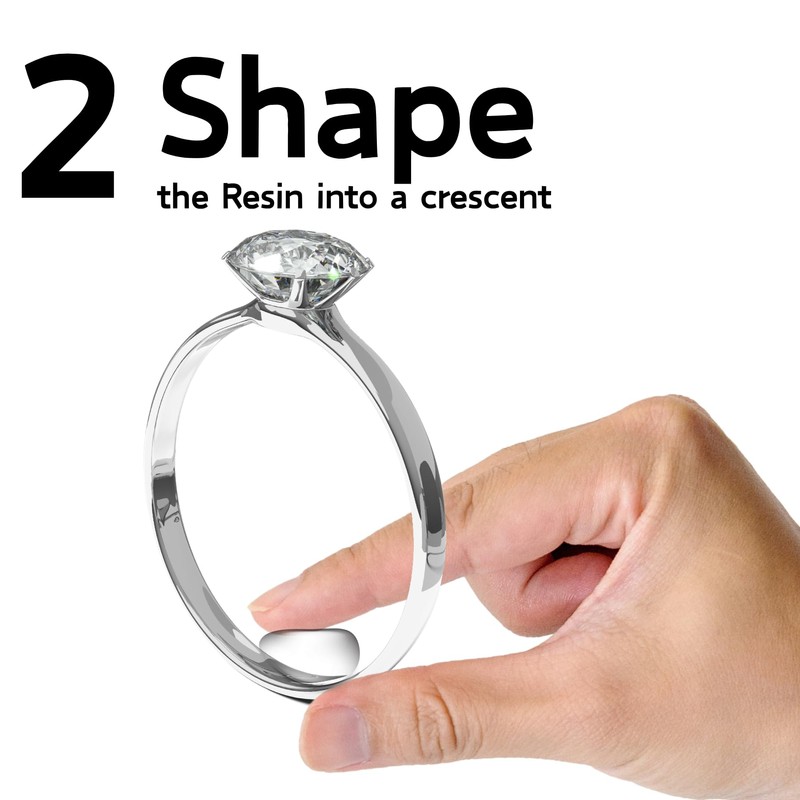 Calyders 3rd Generation Ring Sizer – Magic Resin Invisible Ring