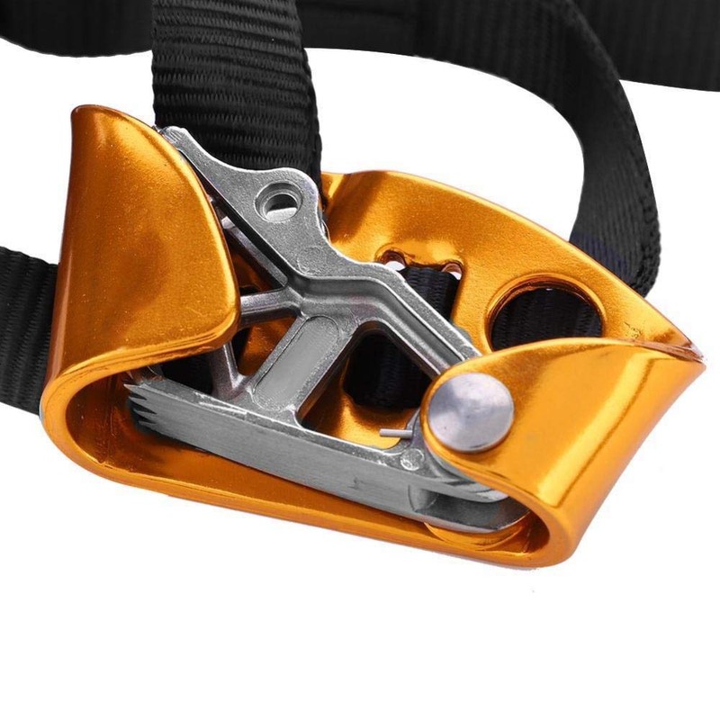Left and Right Leg Ascender, Ascender, Fixed Rope, Rappelling, Adjustable