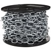 Campbell 0722957 Low Carbon Steel Passing Link Chain on Reel,