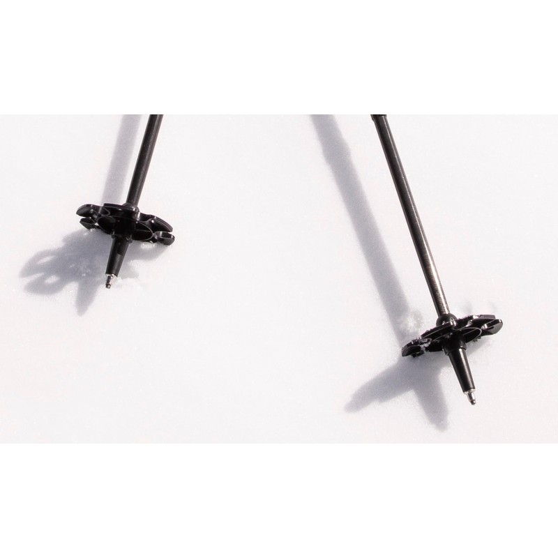 Yukon Charlie's Trekking Pole Accessory - Snow Basket (LP03), Black