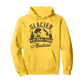 Glacier National Park Pullover Hoodie