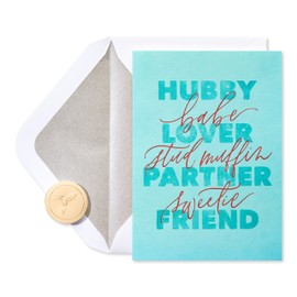 Papyrus Anniversary Card for Husband (So Lucky)