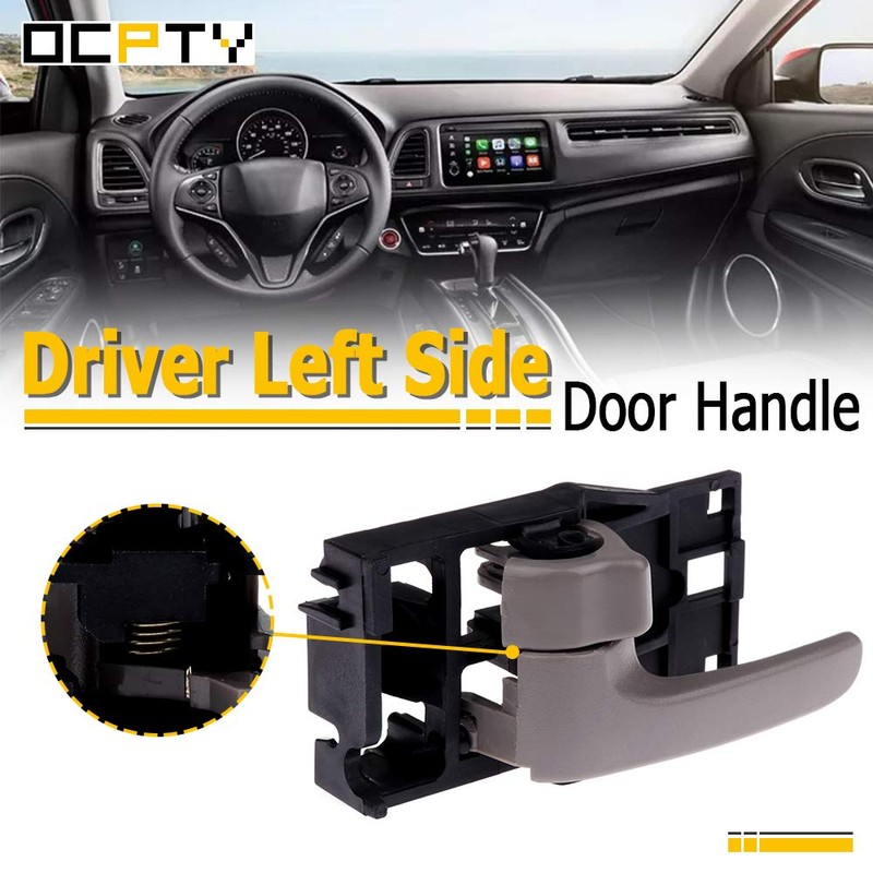 OCPTY Door Handle Interior Driver Left Side Replacement fit 2001-2007