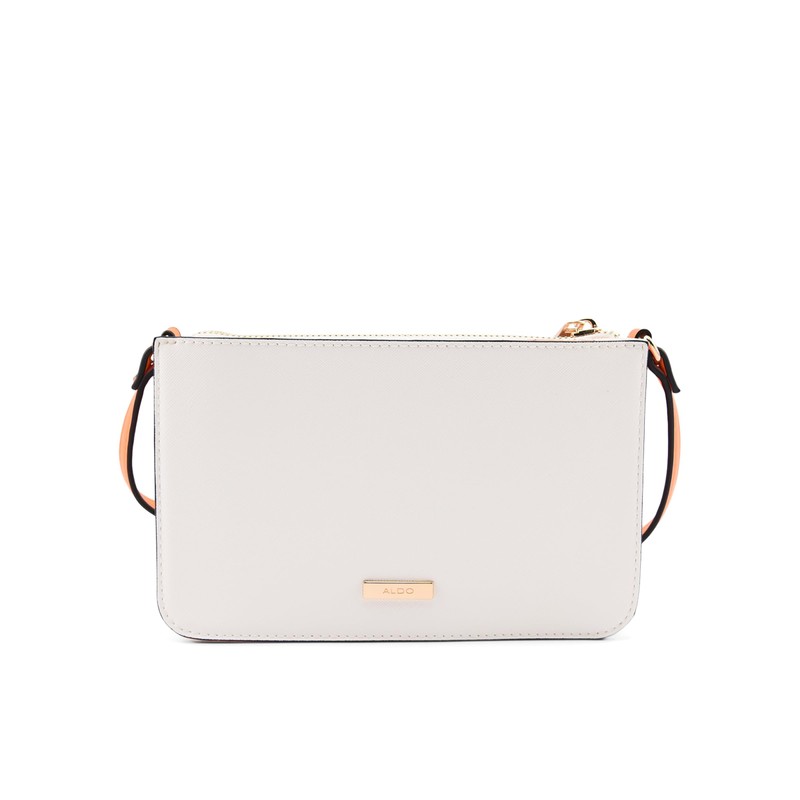 ALDO Women's Goivia Crossbody Bag, Other White, Small