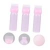 Minkissy 3pcs Root Comb Applicator Bottles Hair Dye Applicator Graduated