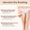 Uervoton Dry Brush Body Brush Exfoliating Brush Natural Bristles Bath