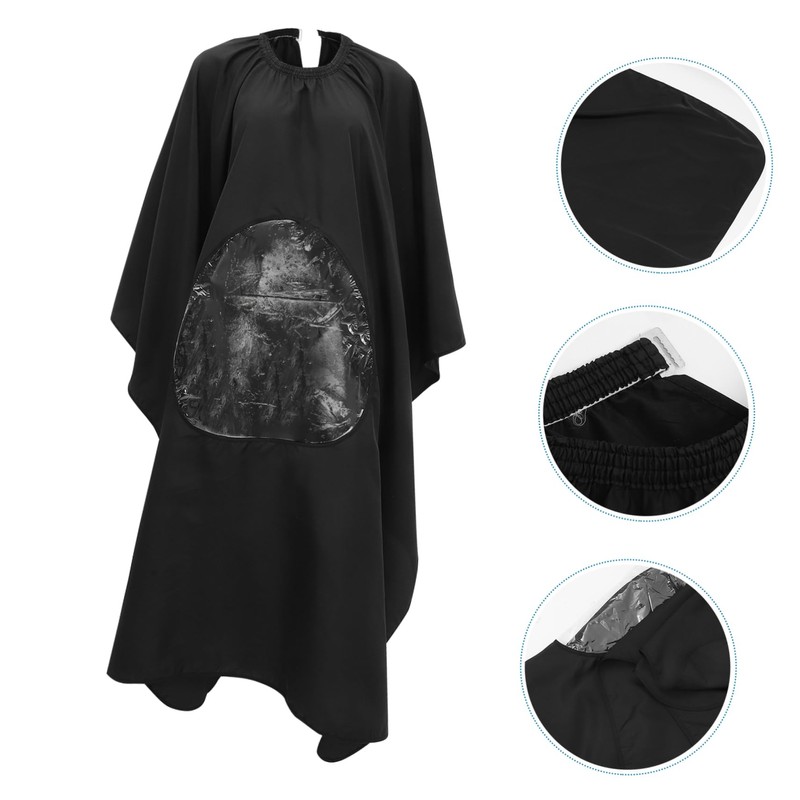 FOMIYES Hairstylist Cloth Cape Salon Barbers Cape Hair Styling Cape